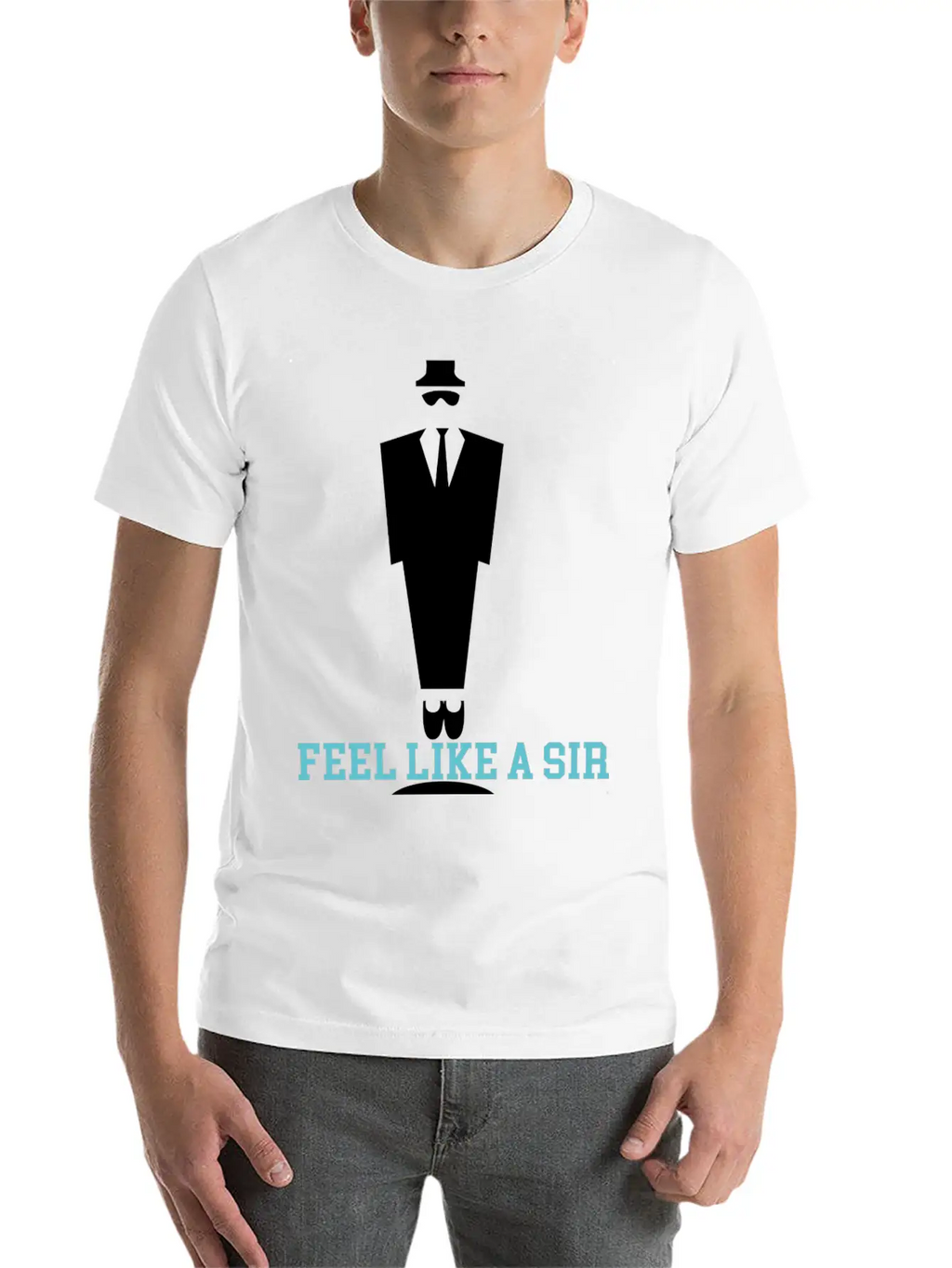 Feel Like A Sir Breathable Soft Cotton T-Shirt – Timeless Casual Look