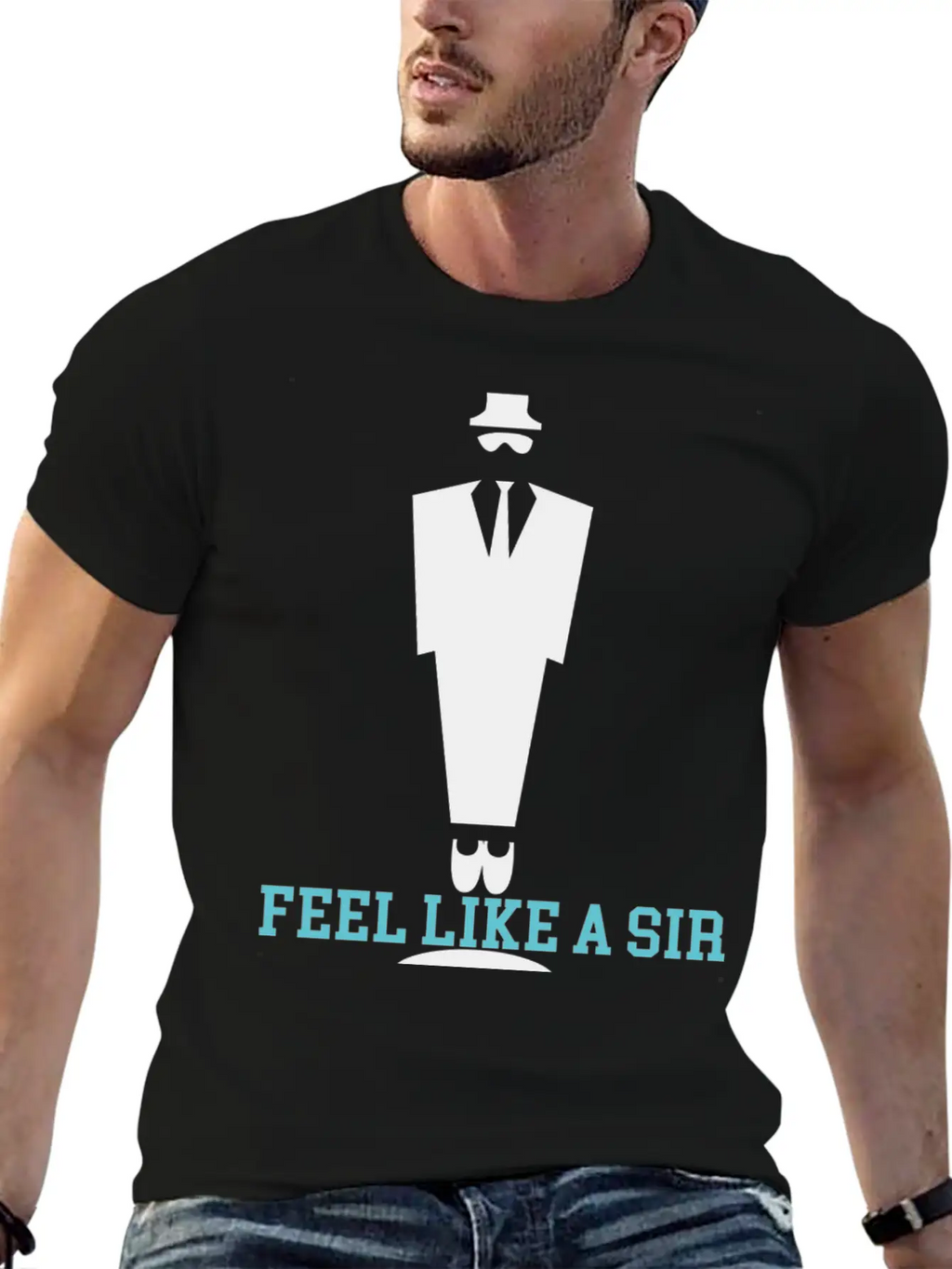 Feel Like A Sir Breathable Soft Cotton T-Shirt – Timeless Casual Look