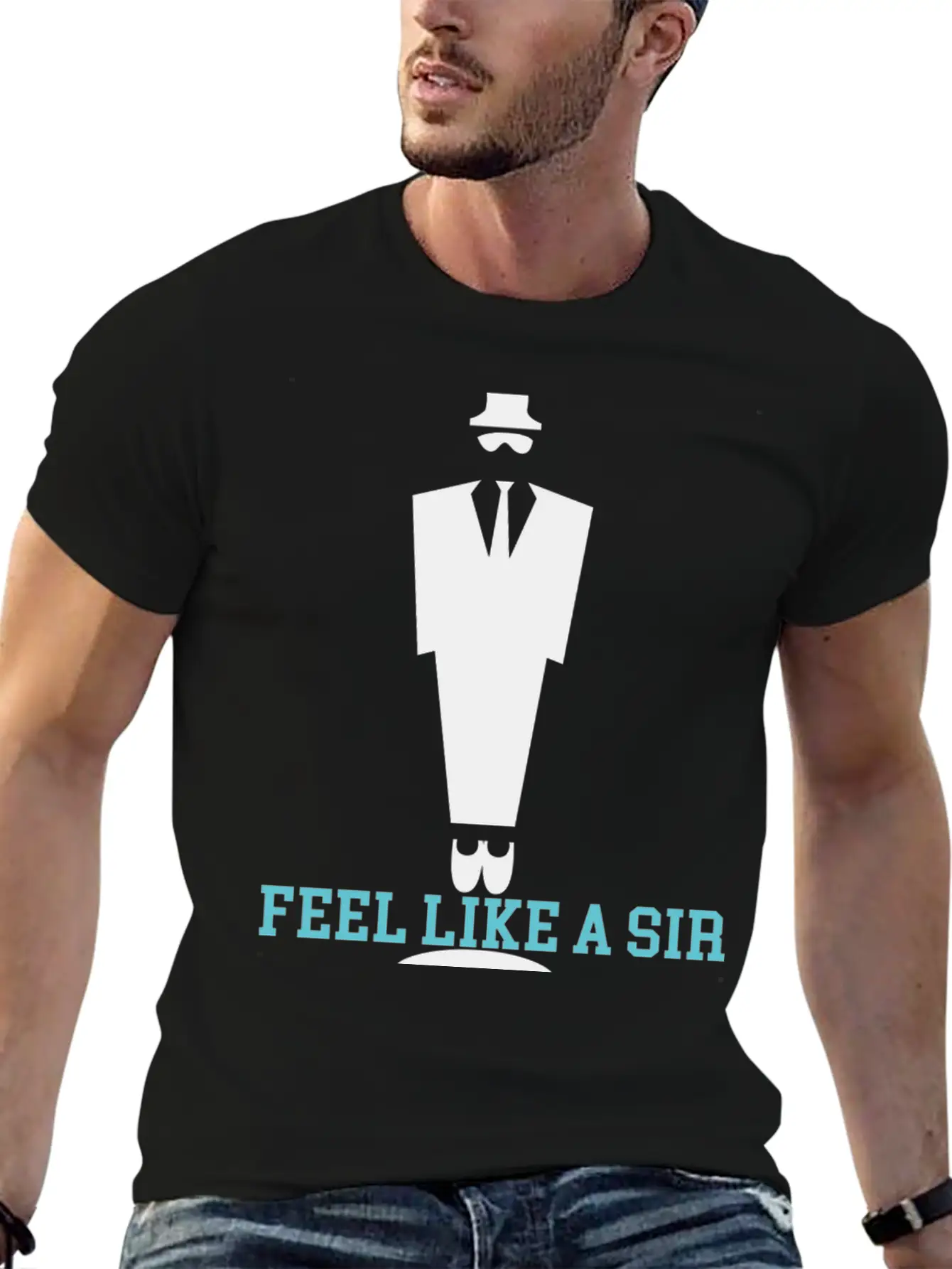 Feel Like A Sir Breathable Soft Cotton T-Shirt – Timeless Casual Look