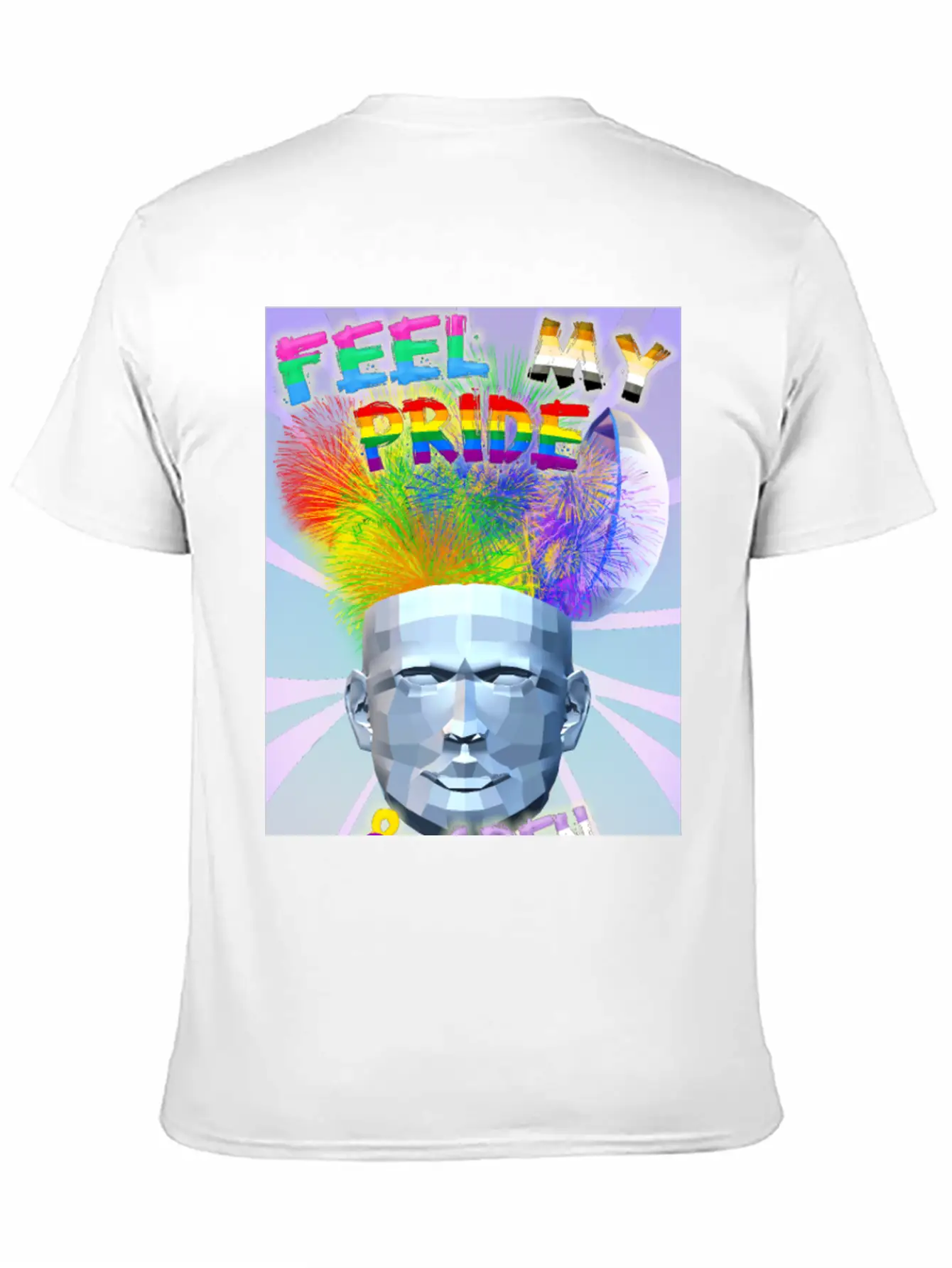Feel My Pride & Open Your Mind Stylish Everyday T-Shirt – Unisex Basic Cotton Tee
