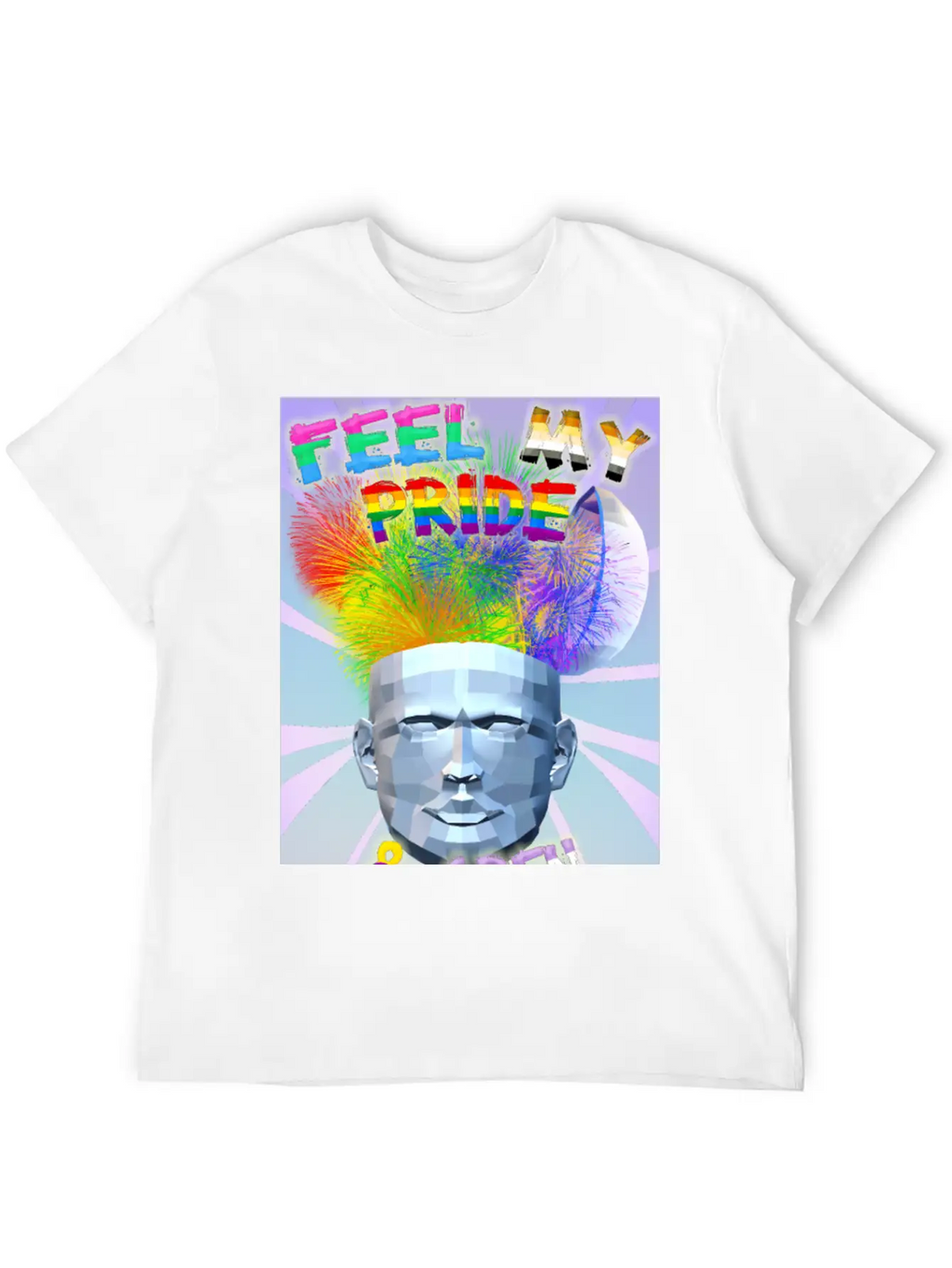 Feel My Pride & Open Your Mind Stylish Everyday T-Shirt – Unisex Basic Cotton Tee