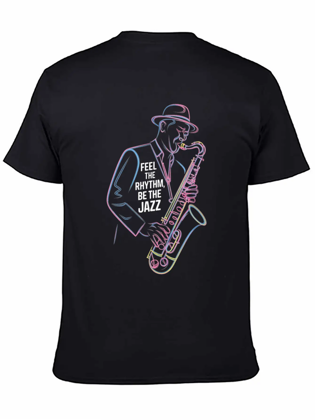 Feel The Rhythm, Be The Jazz Vibe Essential Cotton Tee For Daily Outfits – Unisex Style