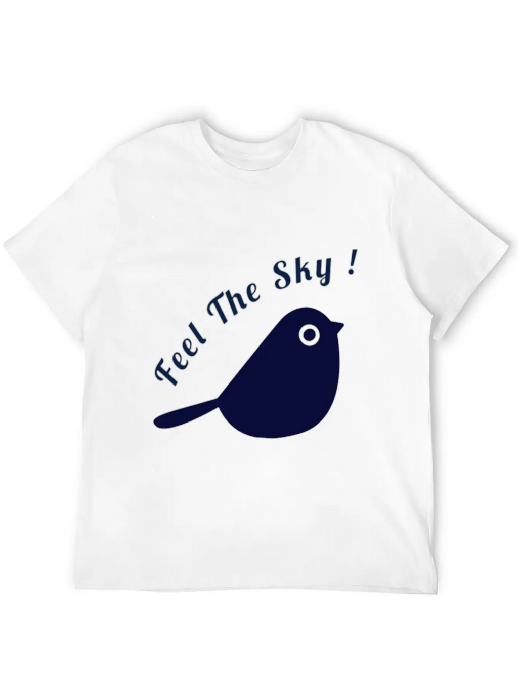 Feel The Sky Breathable Graphic T-Shirt – Perfect For Casual Days