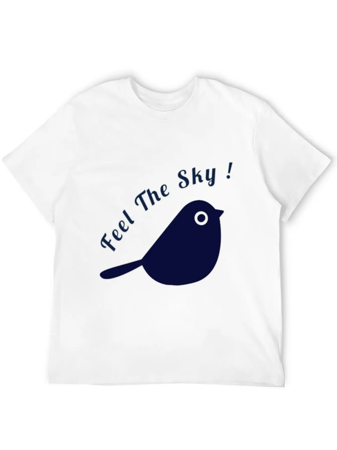 Feel The Sky Breathable Graphic T-Shirt – Perfect For Casual Days