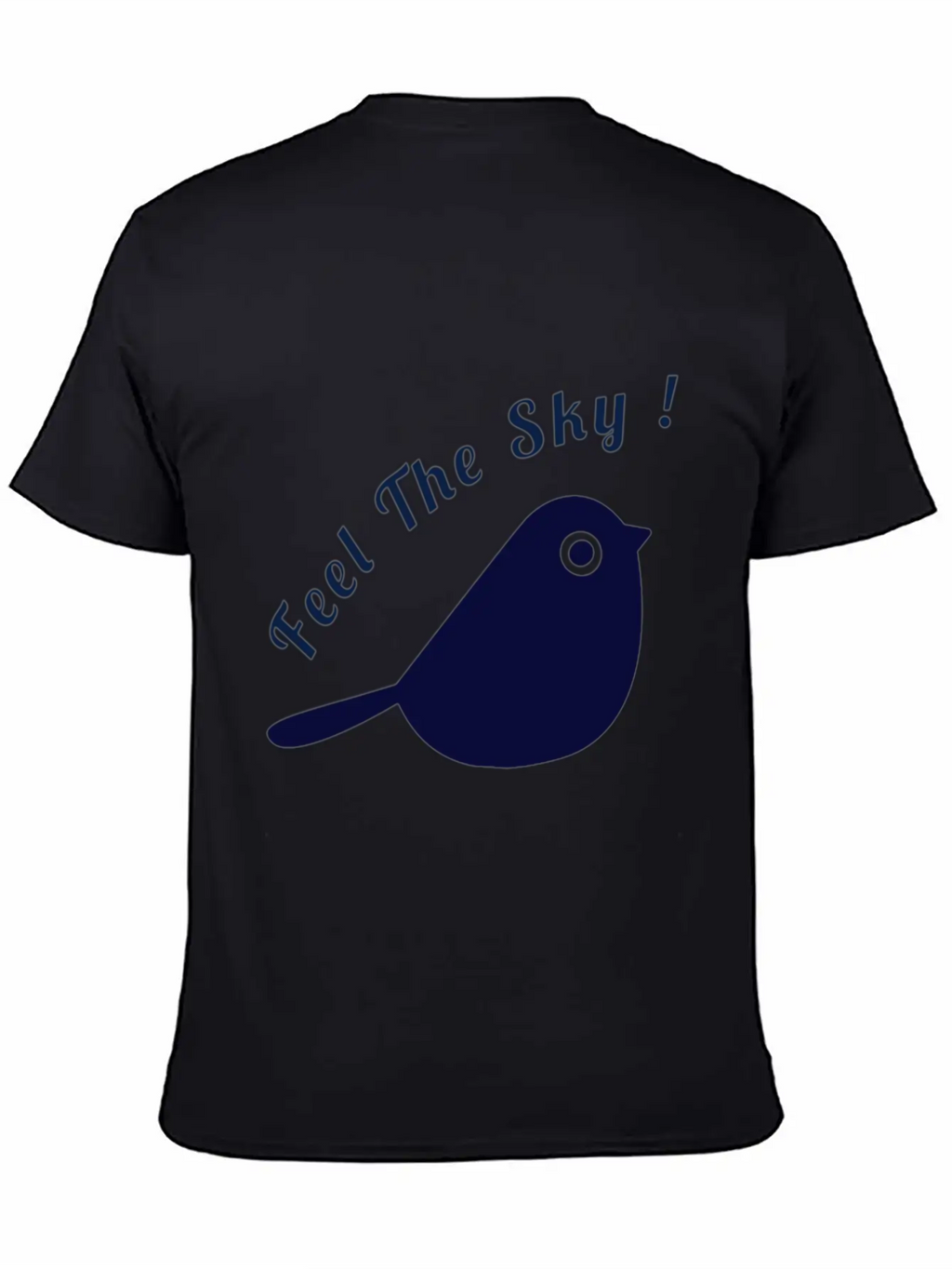 Feel The Sky Breathable Graphic T-Shirt – Perfect For Casual Days