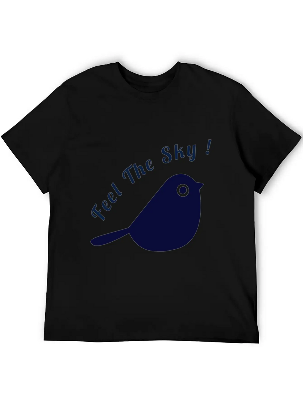 Feel The Sky Breathable Graphic T-Shirt – Perfect For Casual Days