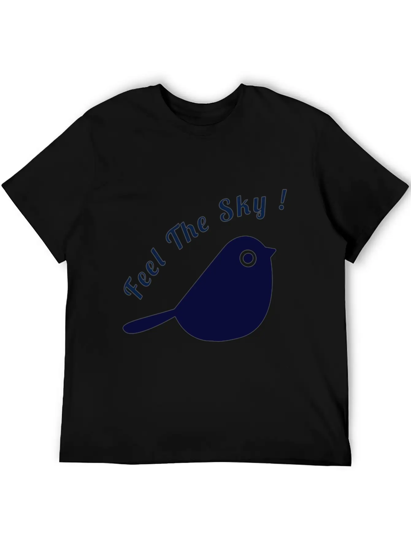 Feel The Sky Breathable Graphic T-Shirt – Perfect For Casual Days