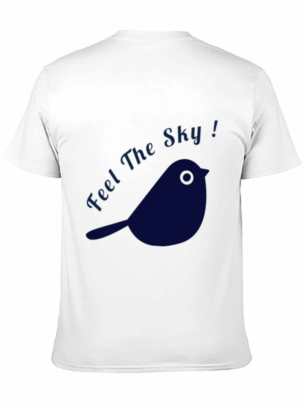 Feel The Sky Breathable Graphic T-Shirt – Perfect For Casual Days