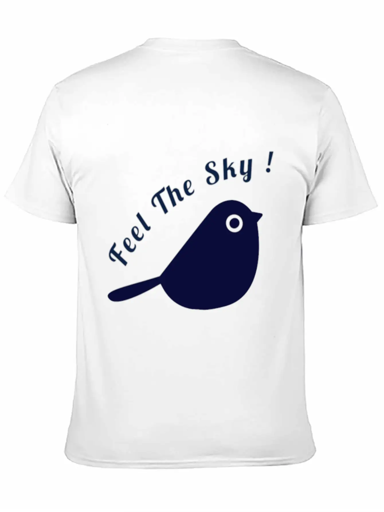 Feel The Sky Breathable Graphic T-Shirt – Perfect For Casual Days