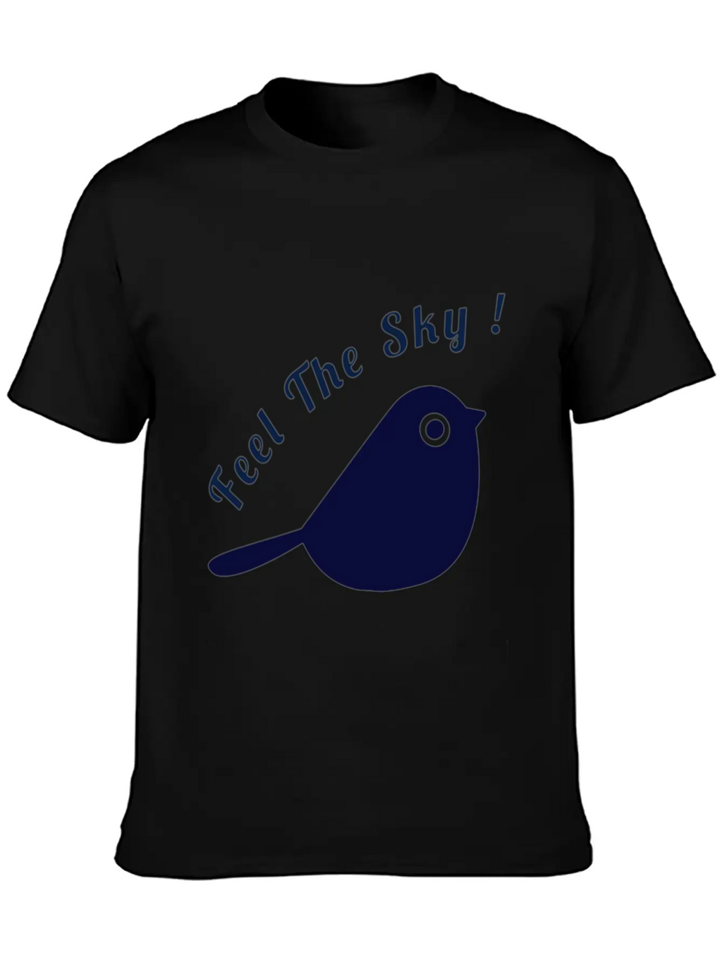 Feel The Sky Breathable Graphic T-Shirt – Perfect For Casual Days