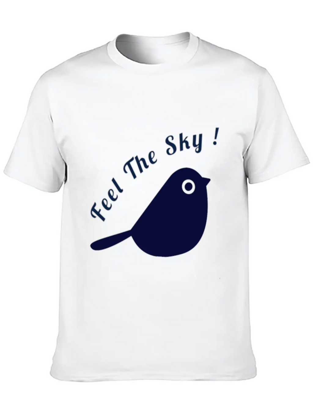 Feel The Sky Breathable Graphic T-Shirt – Perfect For Casual Days