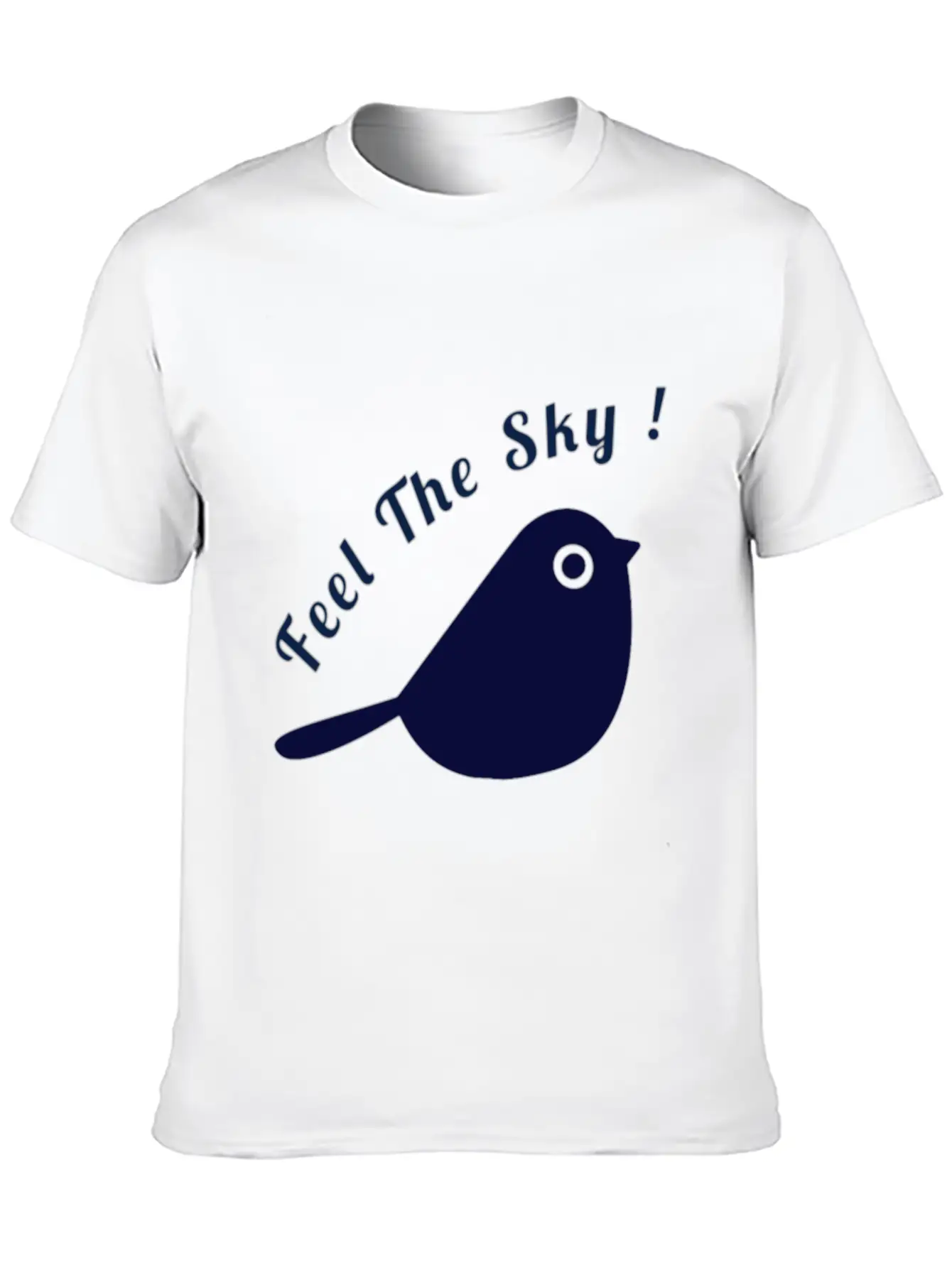 Feel The Sky Breathable Graphic T-Shirt – Perfect For Casual Days