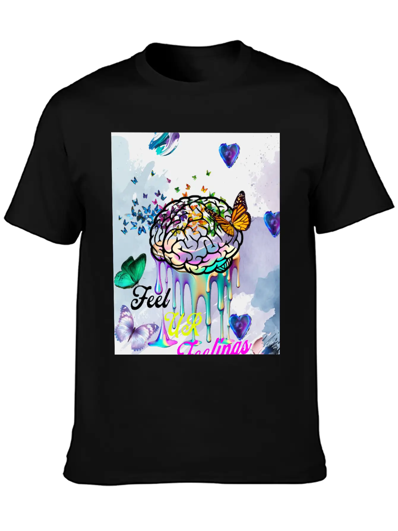 Feel Your Feelings T-Shirt Timeless Short Sleeve Tee – Comfy And Minimalist Design