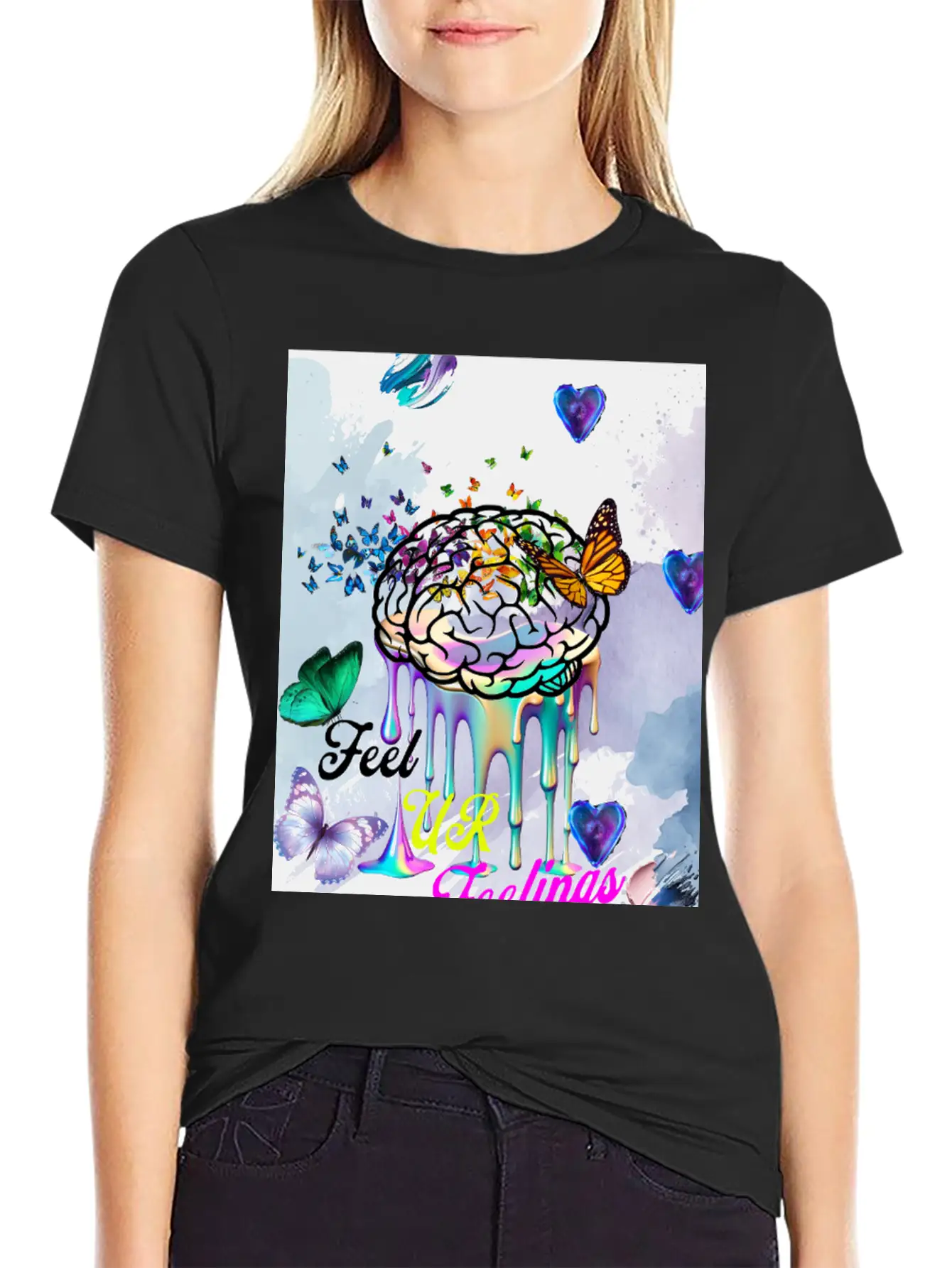 Feel Your Feelings T-Shirt Timeless Short Sleeve Tee – Comfy And Minimalist Design