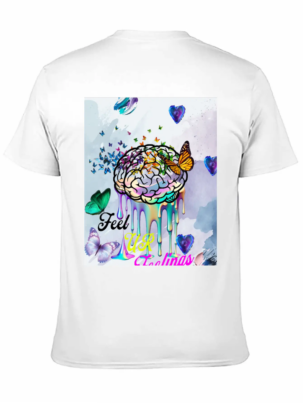 Feel Your Feelings T-Shirt Timeless Short Sleeve Tee – Comfy And Minimalist Design