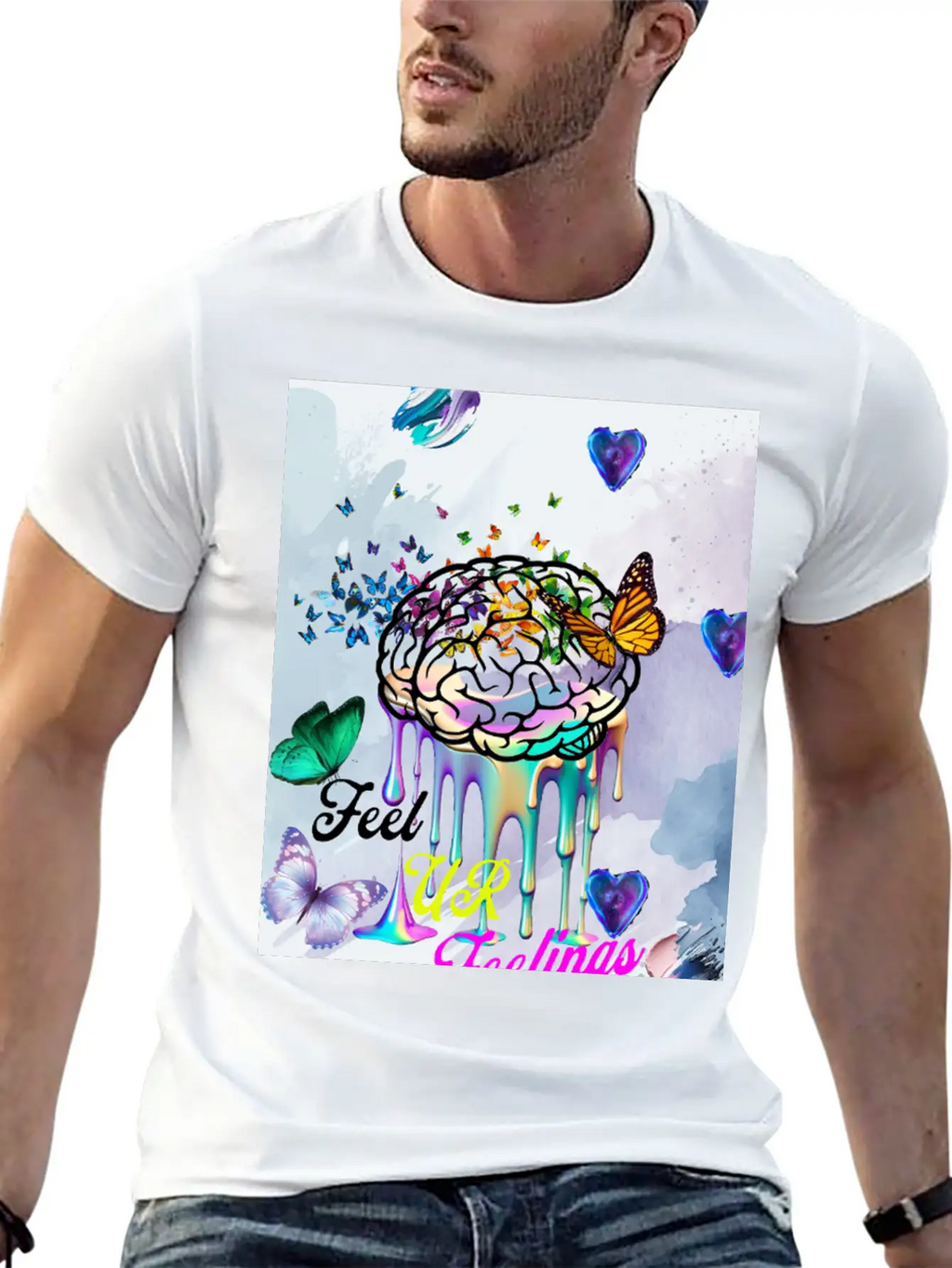 Feel Your Feelings T-Shirt Timeless Short Sleeve Tee – Comfy And Minimalist Design