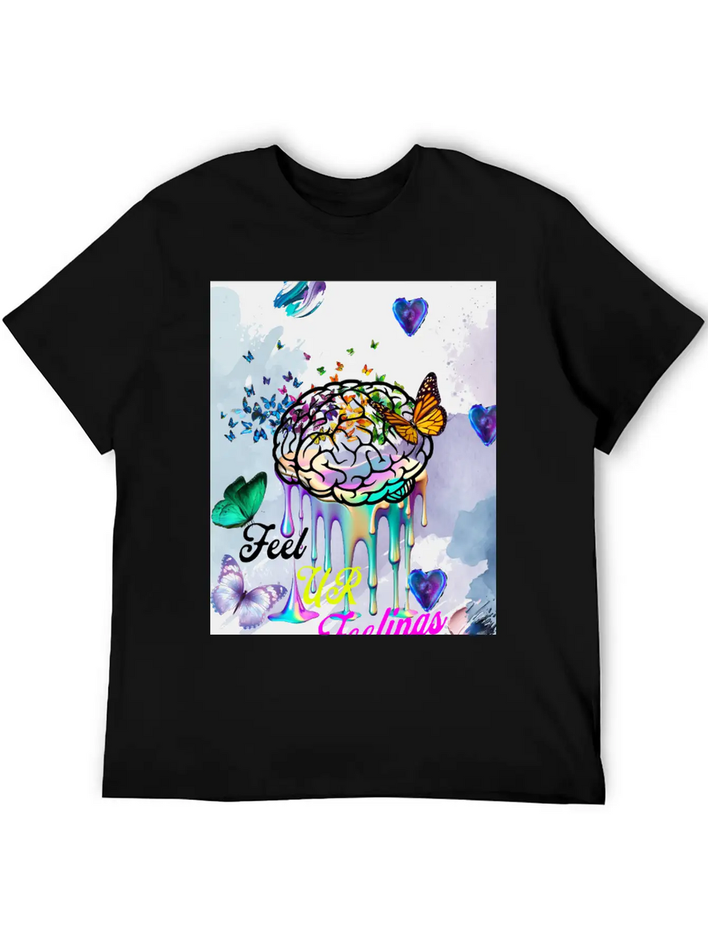 Feel Your Feelings T-Shirt Timeless Short Sleeve Tee – Comfy And Minimalist Design