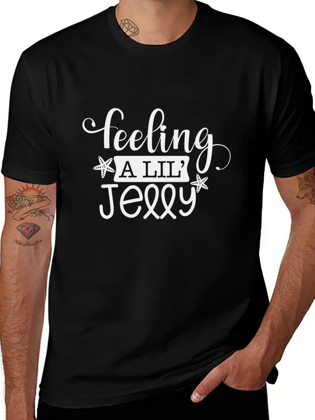 Feeling A Lil Jelly Classic Cotton Tee – Unisex Comfort For Any Season