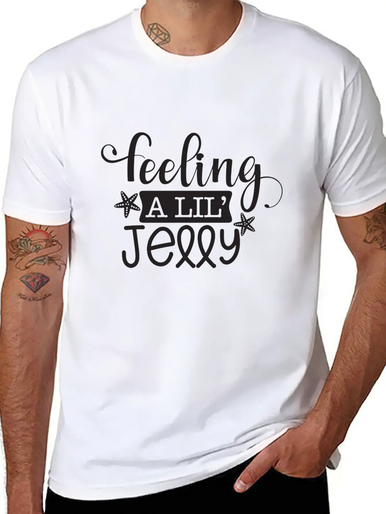 Feeling A Lil Jelly Classic Cotton Tee – Unisex Comfort For Any Season