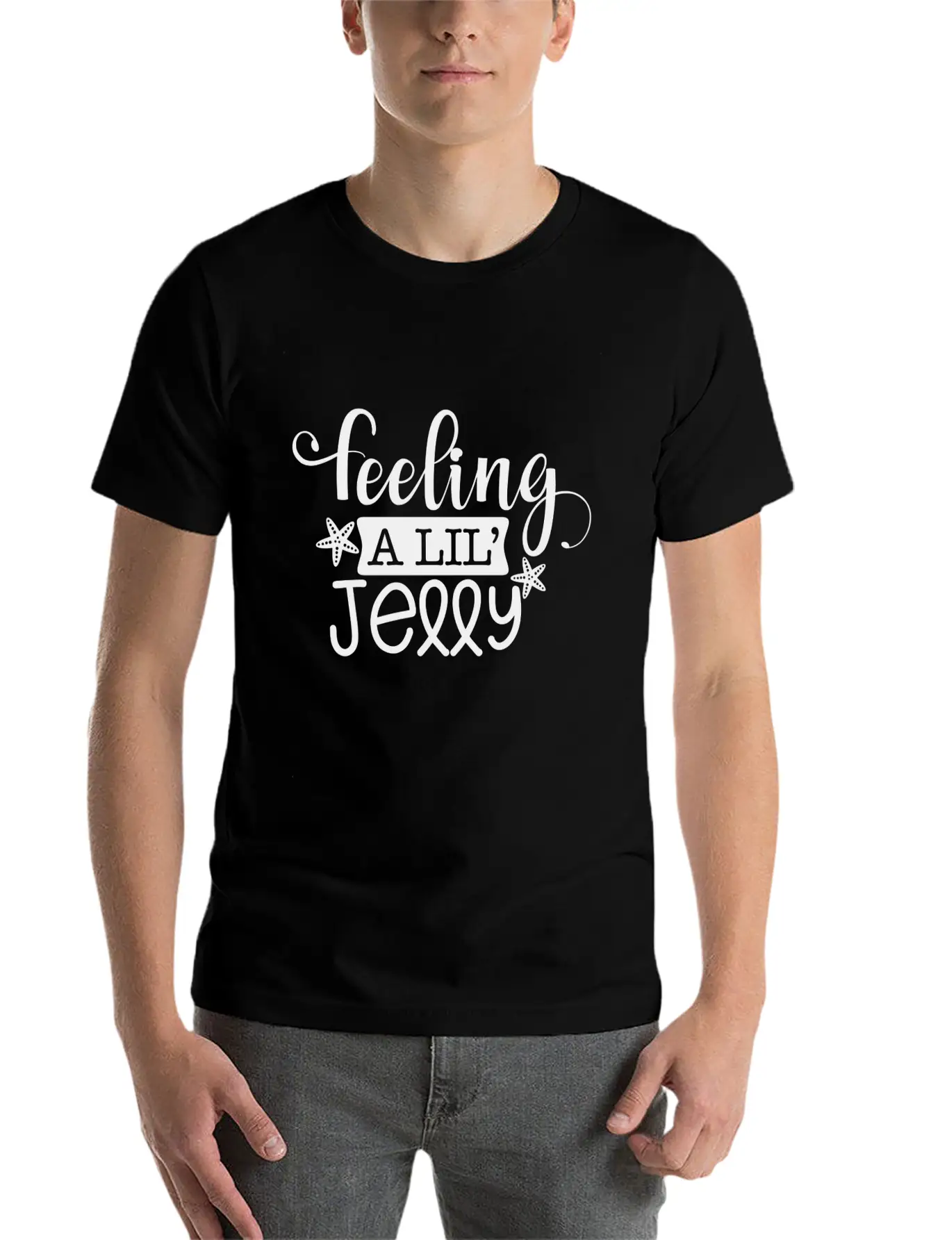 Feeling A Lil Jelly Classic Cotton Tee – Unisex Comfort For Any Season