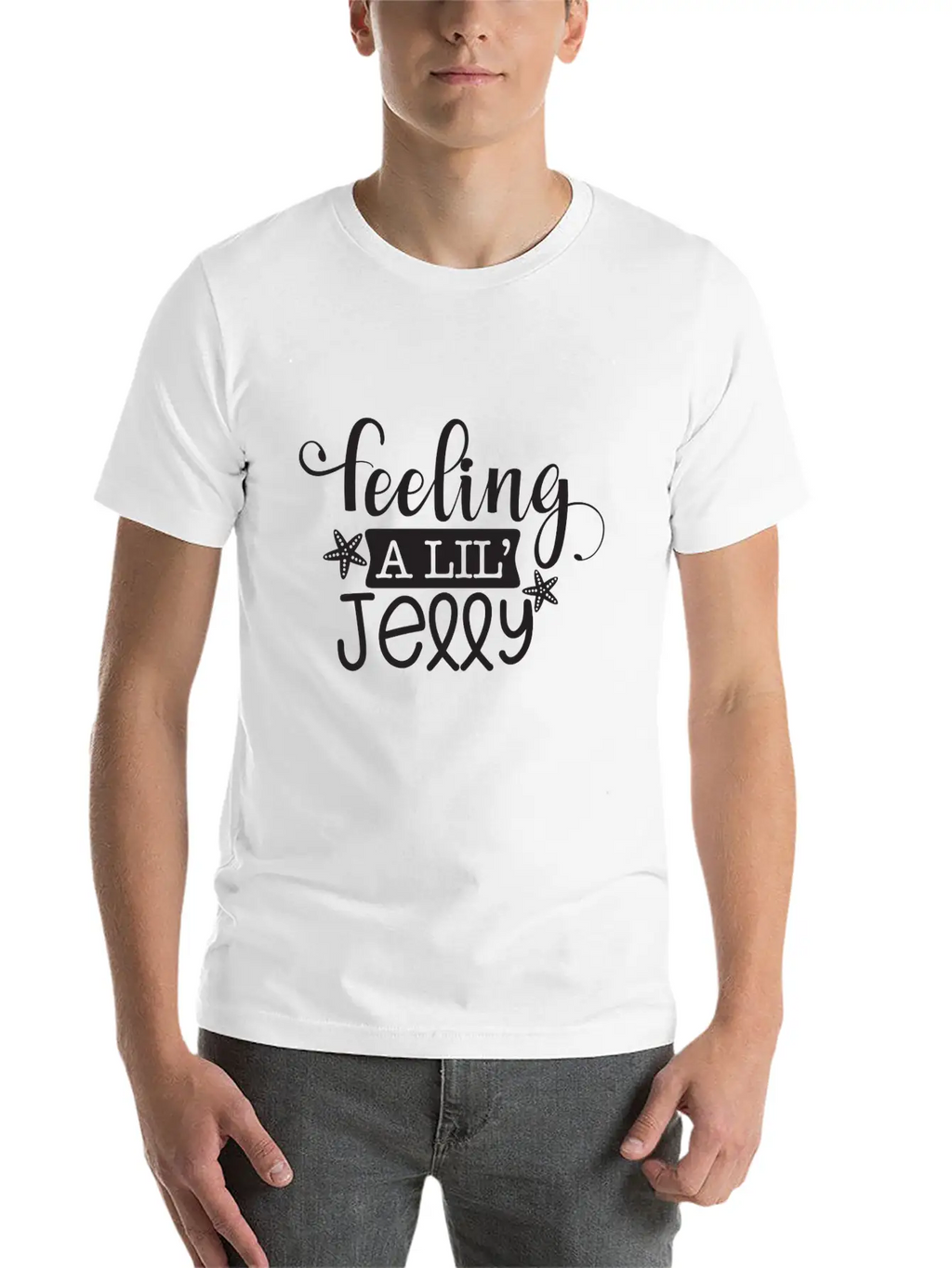 Feeling A Lil Jelly Classic Cotton Tee – Unisex Comfort For Any Season