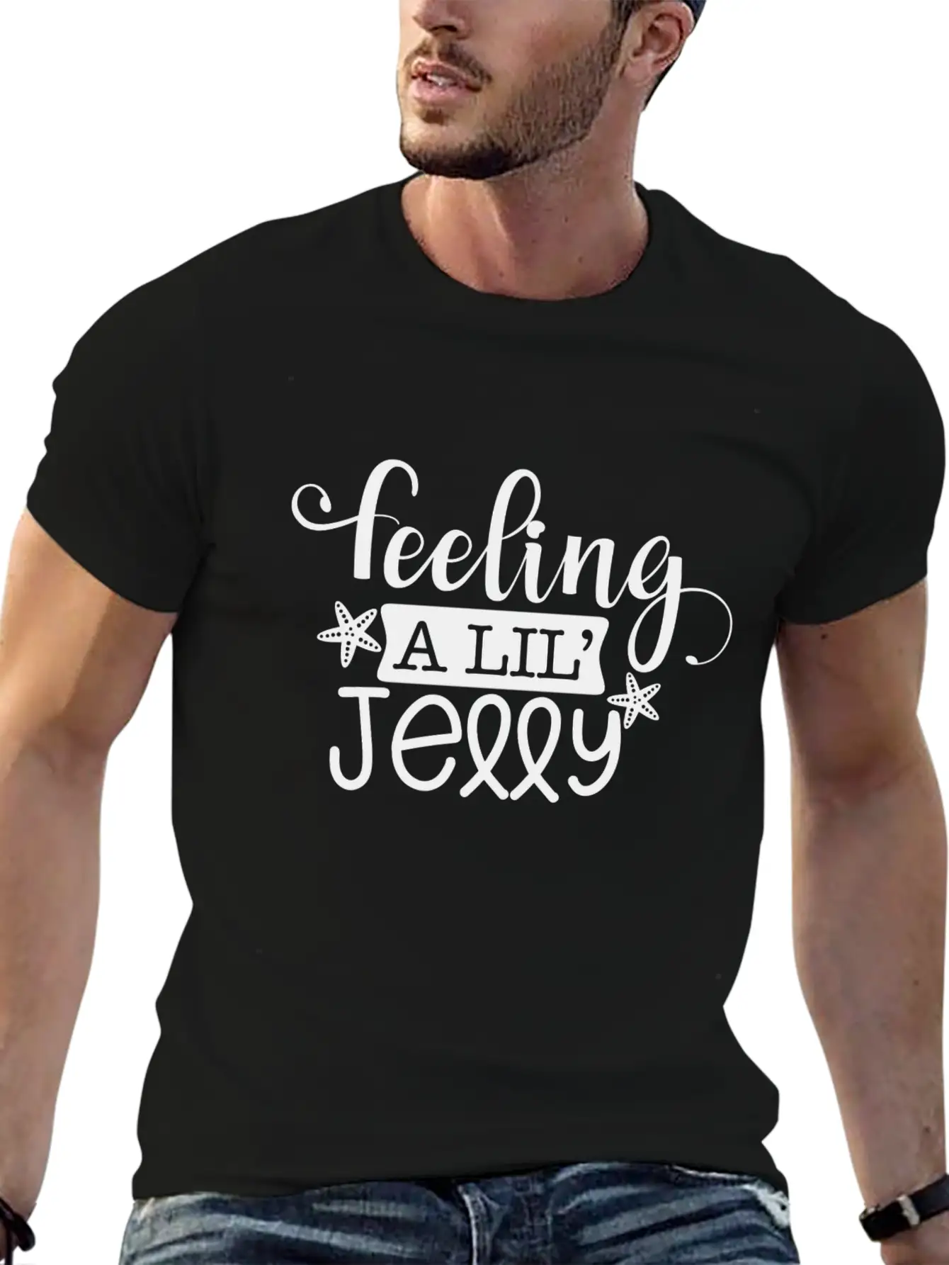 Feeling A Lil Jelly Classic Cotton Tee – Unisex Comfort For Any Season
