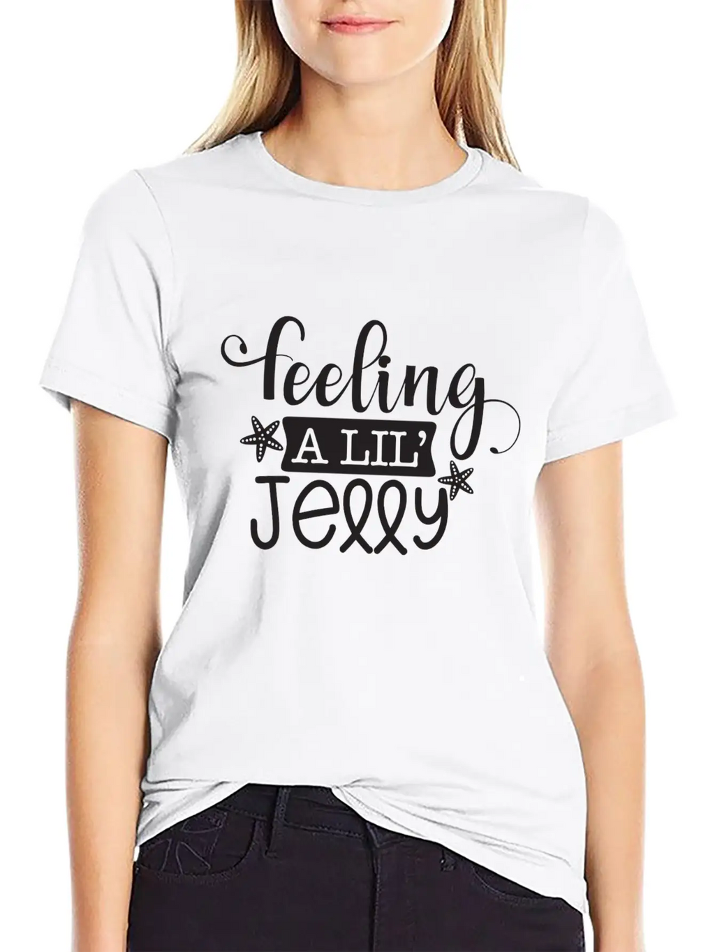Feeling A Lil Jelly Classic Cotton Tee – Unisex Comfort For Any Season