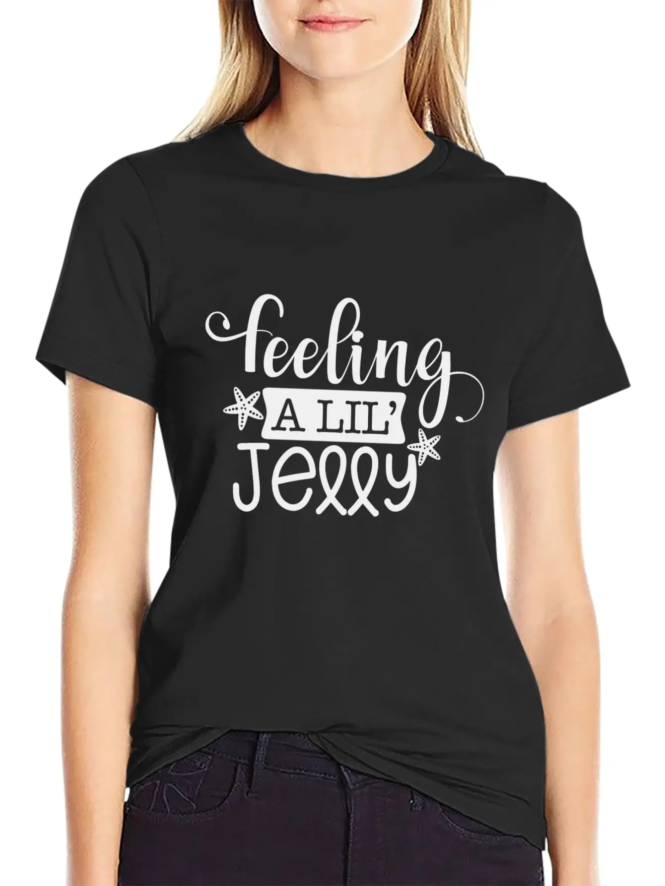 Feeling A Lil Jelly Classic Cotton Tee – Unisex Comfort For Any Season