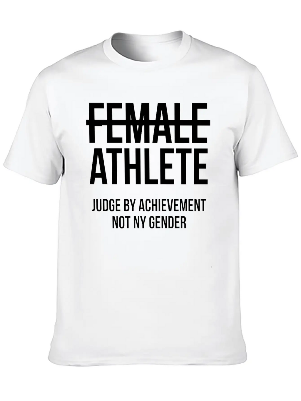 Female Athlete Gender Equality Judge By Achievemen Classic Cotton Tee – Unisex Comfort For Any Season