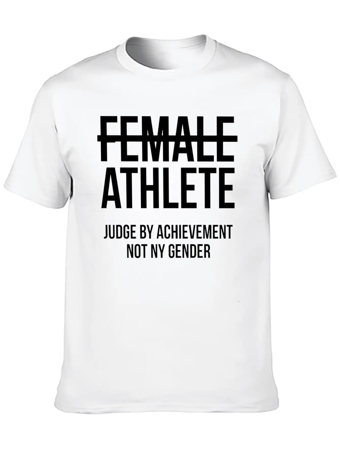 Female Athlete Gender Equality Judge By Achievemen Classic Cotton Tee – Unisex Comfort For Any Season
