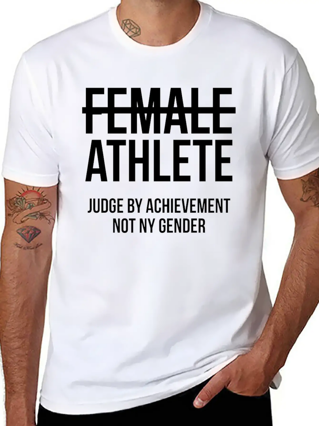 Female Athlete Gender Equality Judge By Achievemen Classic Cotton Tee – Unisex Comfort For Any Season