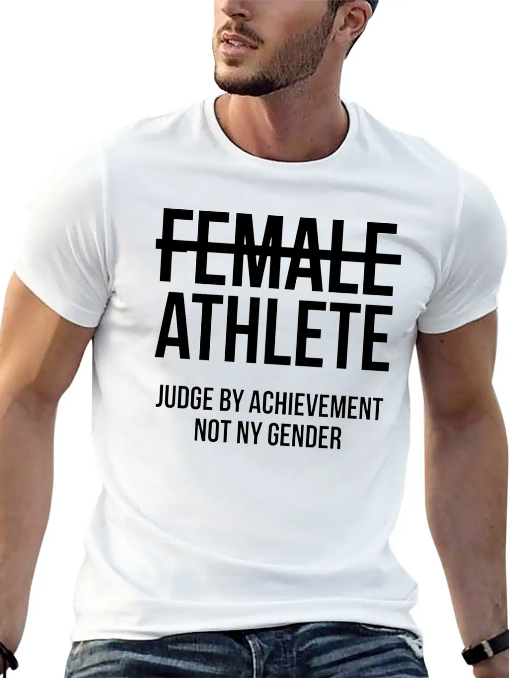 Female Athlete Gender Equality Judge By Achievemen Classic Cotton Tee – Unisex Comfort For Any Season