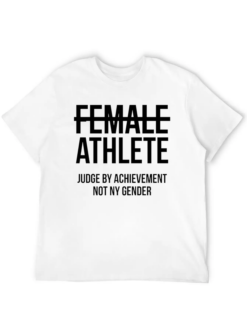 Female Athlete Gender Equality Judge By Achievemen Classic Cotton Tee – Unisex Comfort For Any Season
