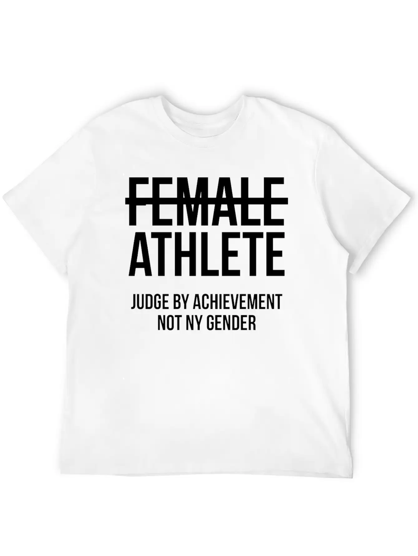 Female Athlete Gender Equality Judge By Achievemen Classic Cotton Tee – Unisex Comfort For Any Season
