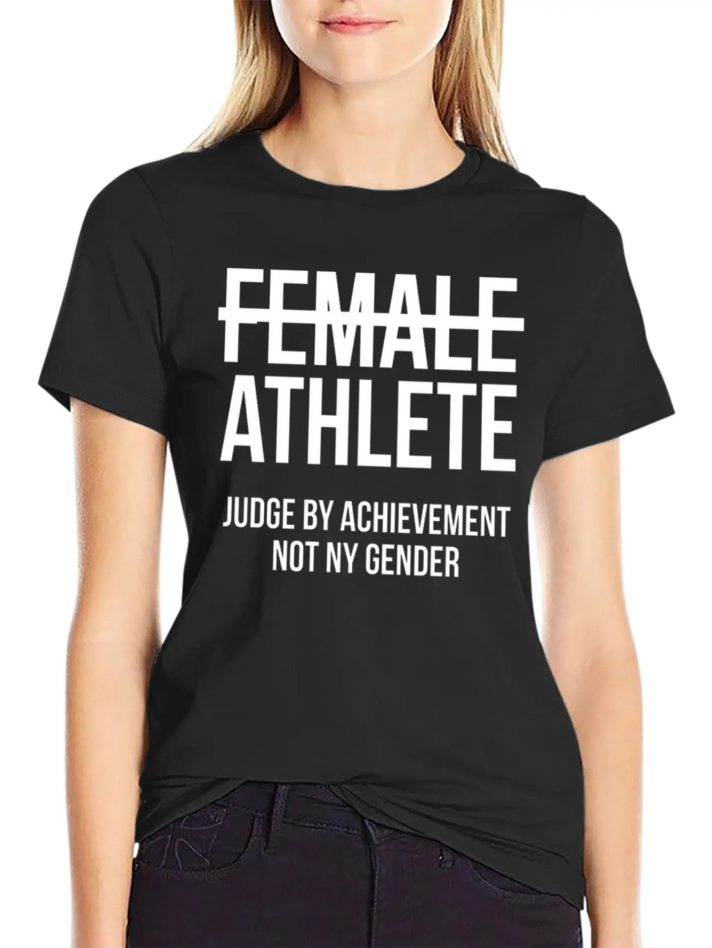 Female Athlete Gender Equality Judge By Achievemen Classic Cotton Tee – Unisex Comfort For Any Season