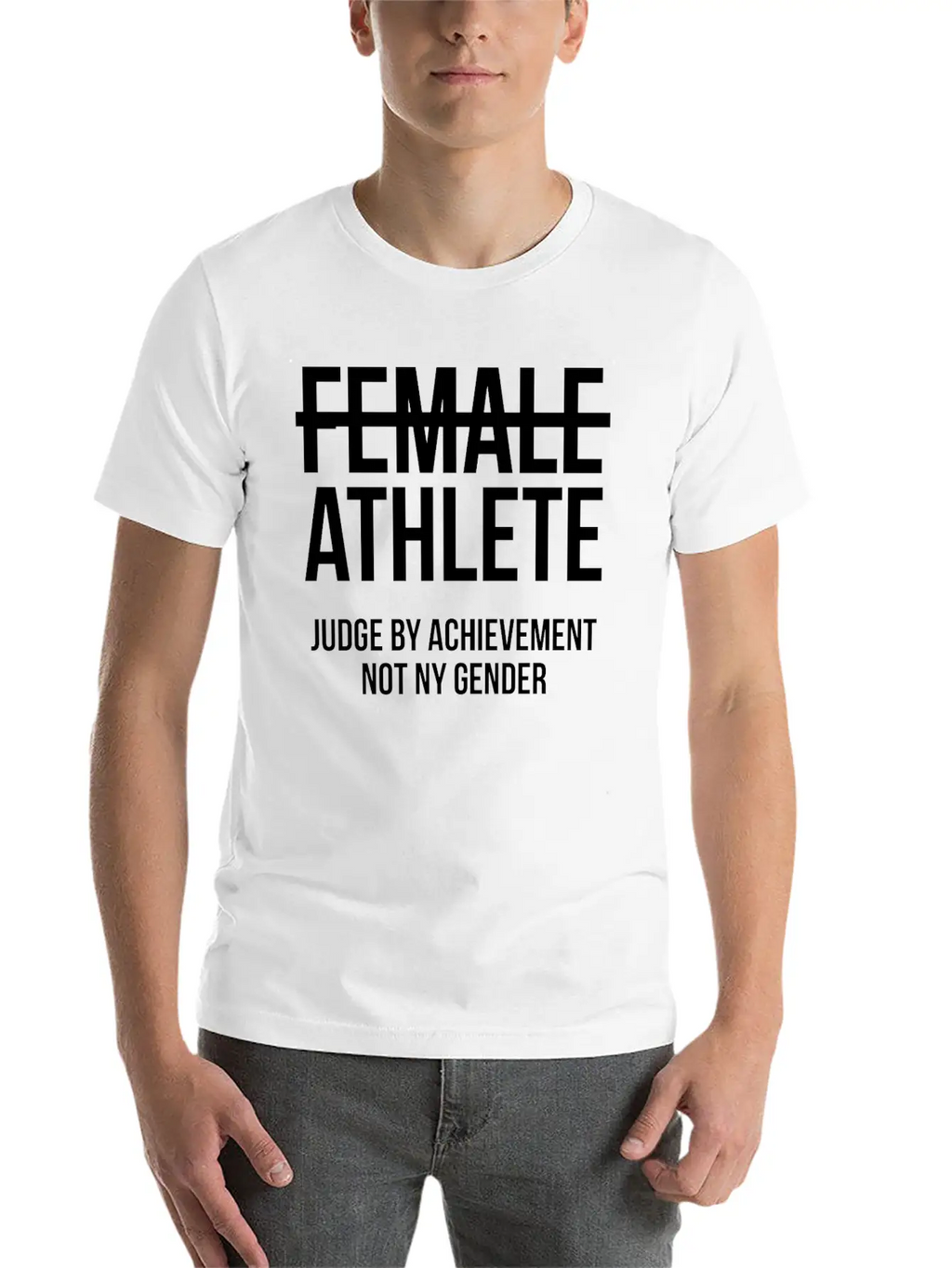 Female Athlete Gender Equality Judge By Achievemen Classic Cotton Tee – Unisex Comfort For Any Season