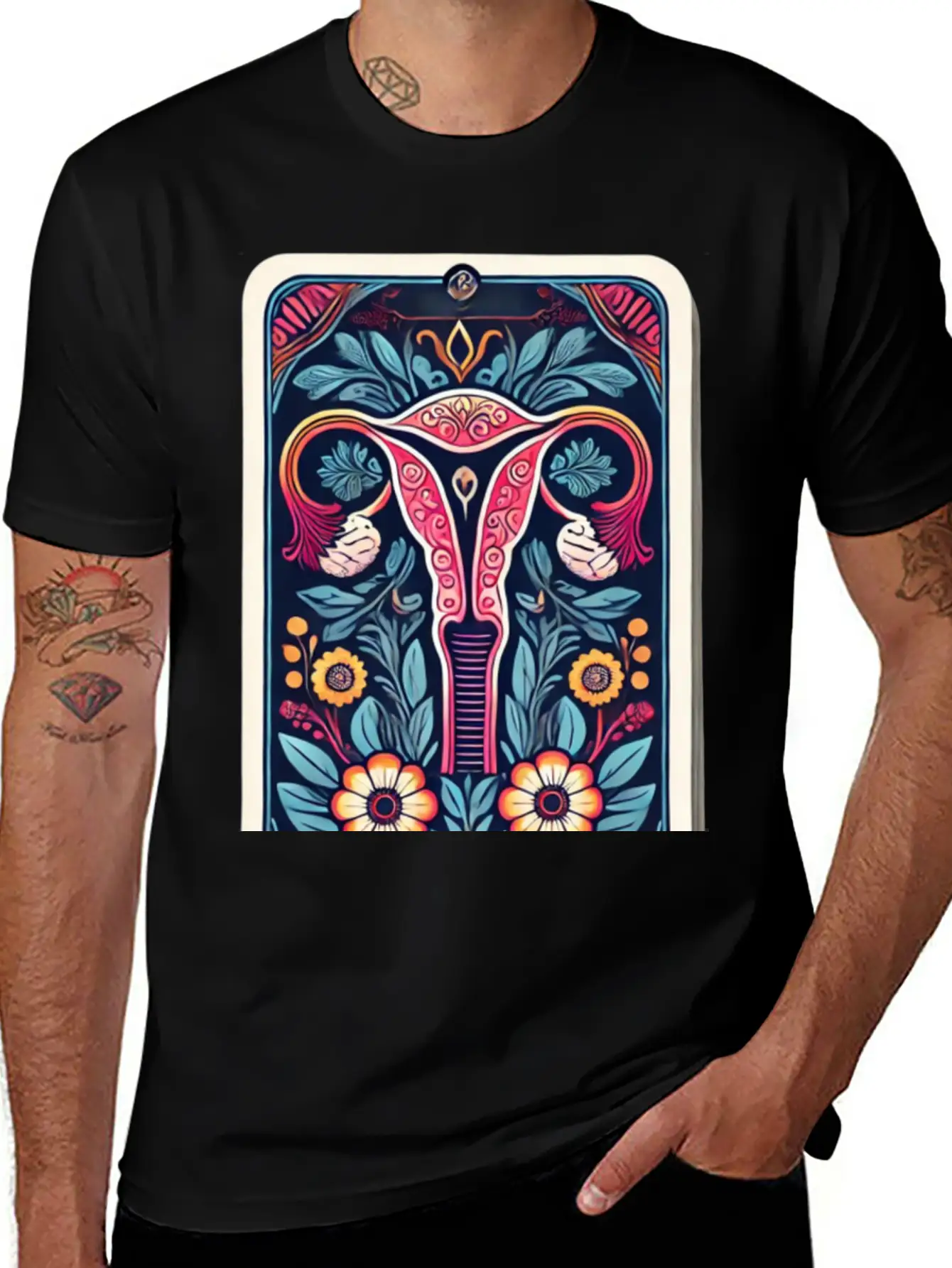 Feminism Tarot Card Feminist Symbols Classic Cotton Tee – Unisex Comfort For Any Season