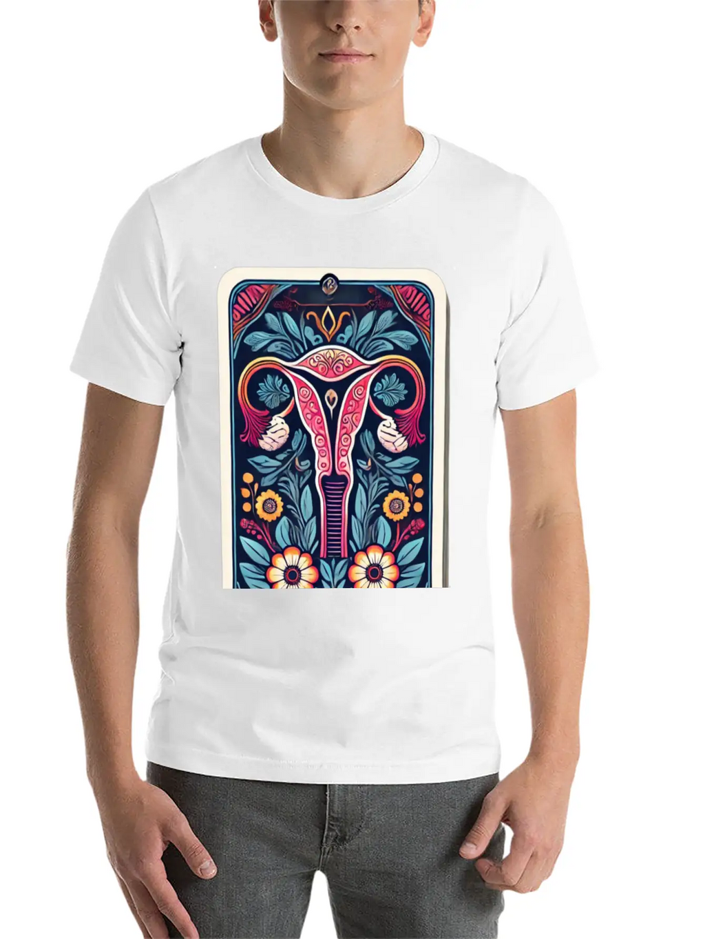 Feminism Tarot Card Feminist Symbols Classic Cotton Tee – Unisex Comfort For Any Season