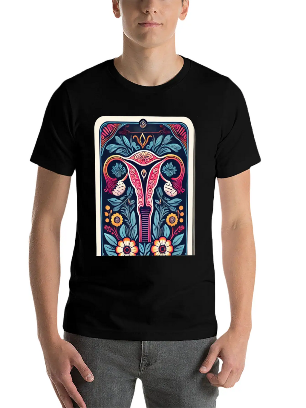Feminism Tarot Card Feminist Symbols Classic Cotton Tee – Unisex Comfort For Any Season