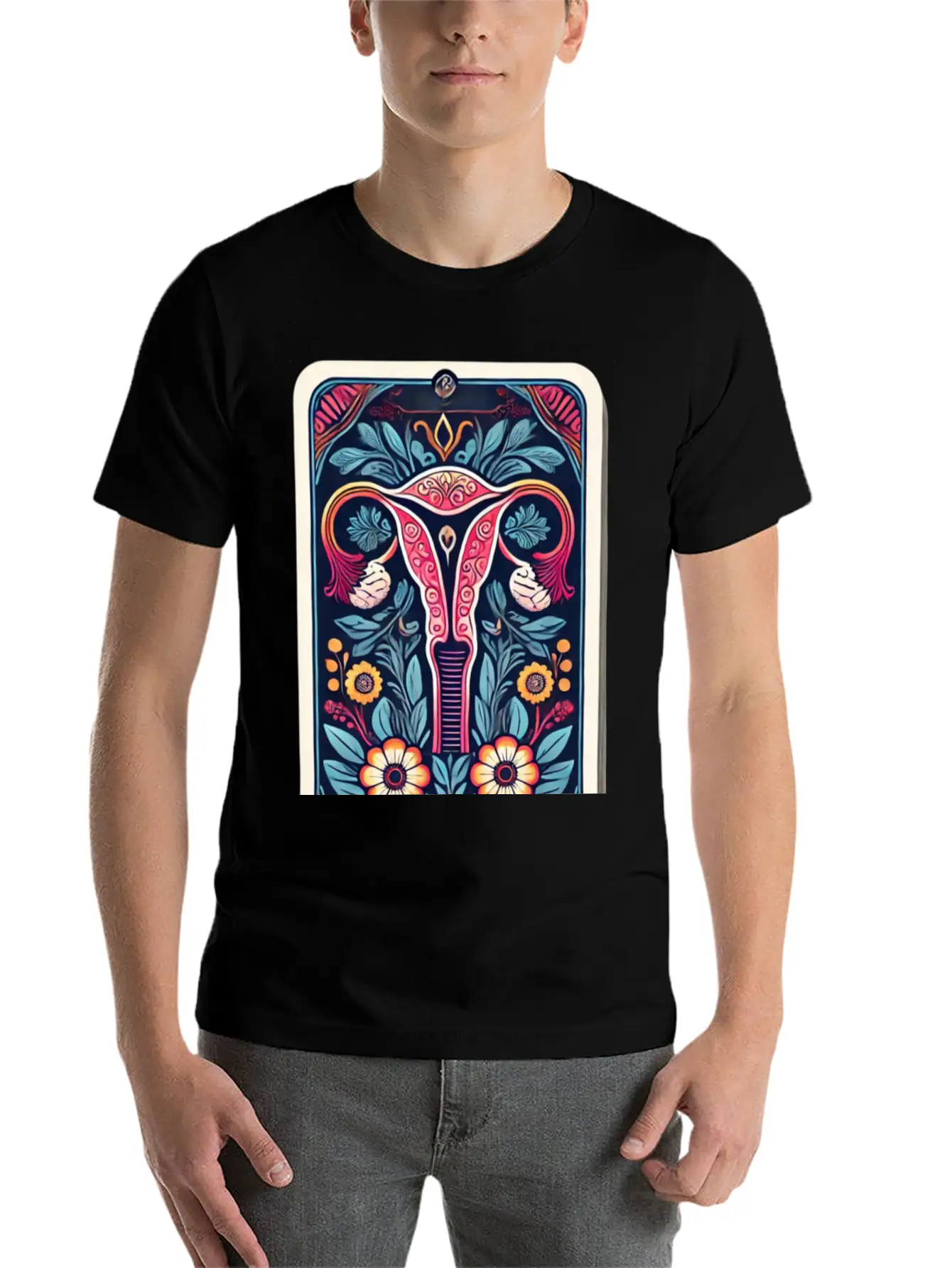 Feminism Tarot Card Feminist Symbols Classic Cotton Tee – Unisex Comfort For Any Season