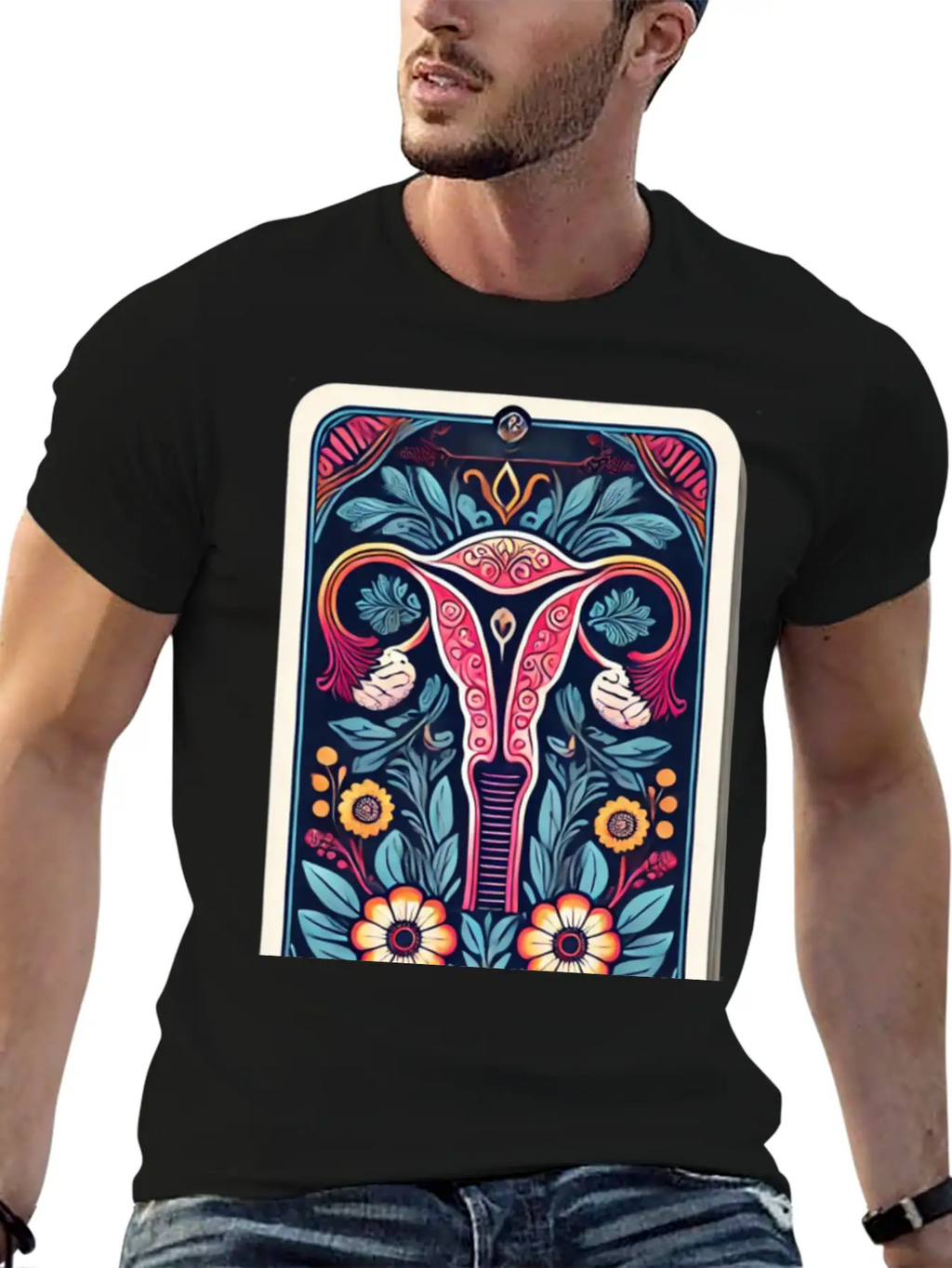 Feminism Tarot Card Feminist Symbols Classic Cotton Tee – Unisex Comfort For Any Season