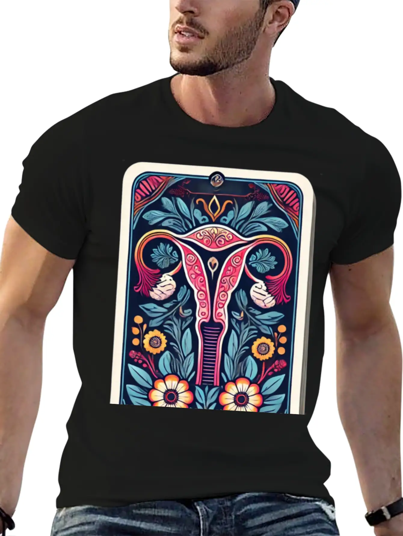 Feminism Tarot Card Feminist Symbols Classic Cotton Tee – Unisex Comfort For Any Season