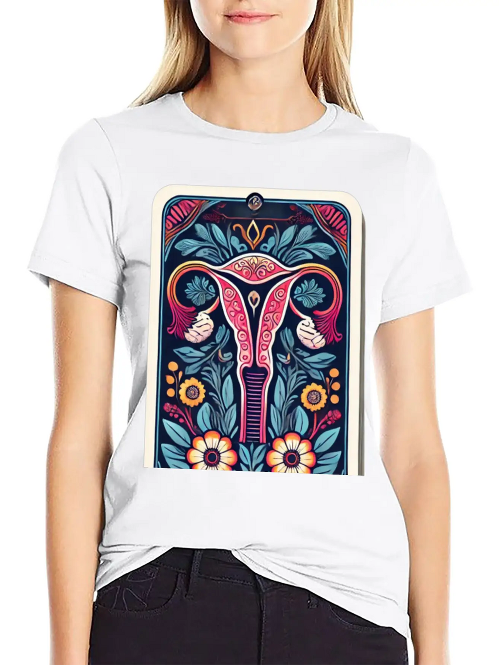 Feminism Tarot Card Feminist Symbols Classic Cotton Tee – Unisex Comfort For Any Season