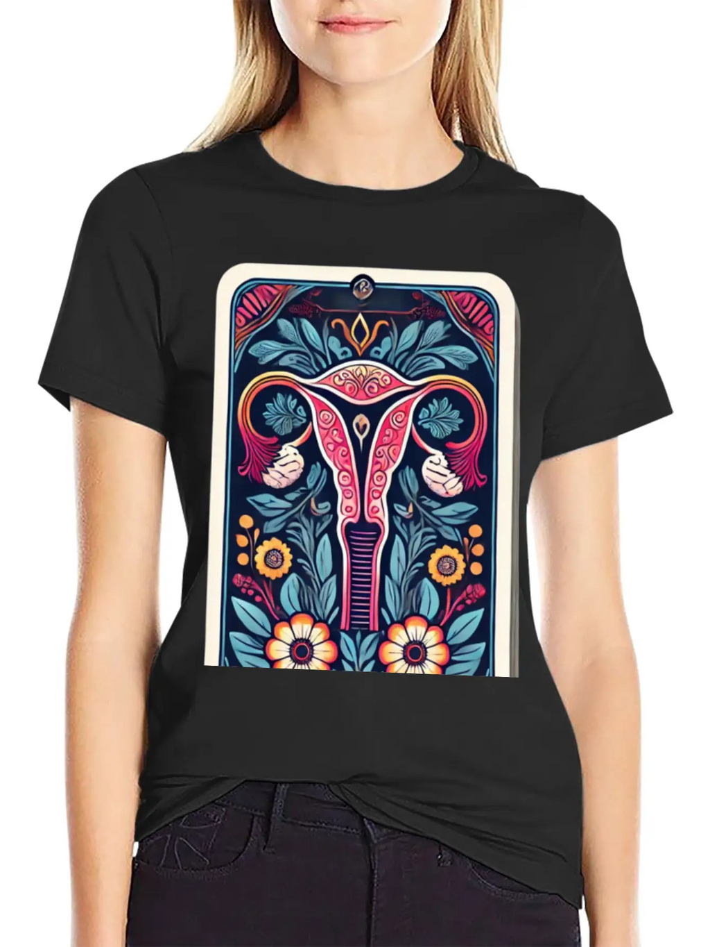 Feminism Tarot Card Feminist Symbols Classic Cotton Tee – Unisex Comfort For Any Season