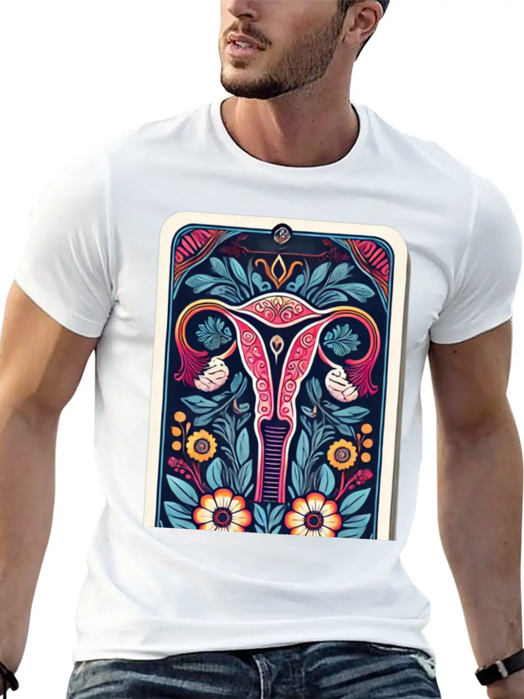 Feminism Tarot Card Feminist Symbols Classic Cotton Tee – Unisex Comfort For Any Season
