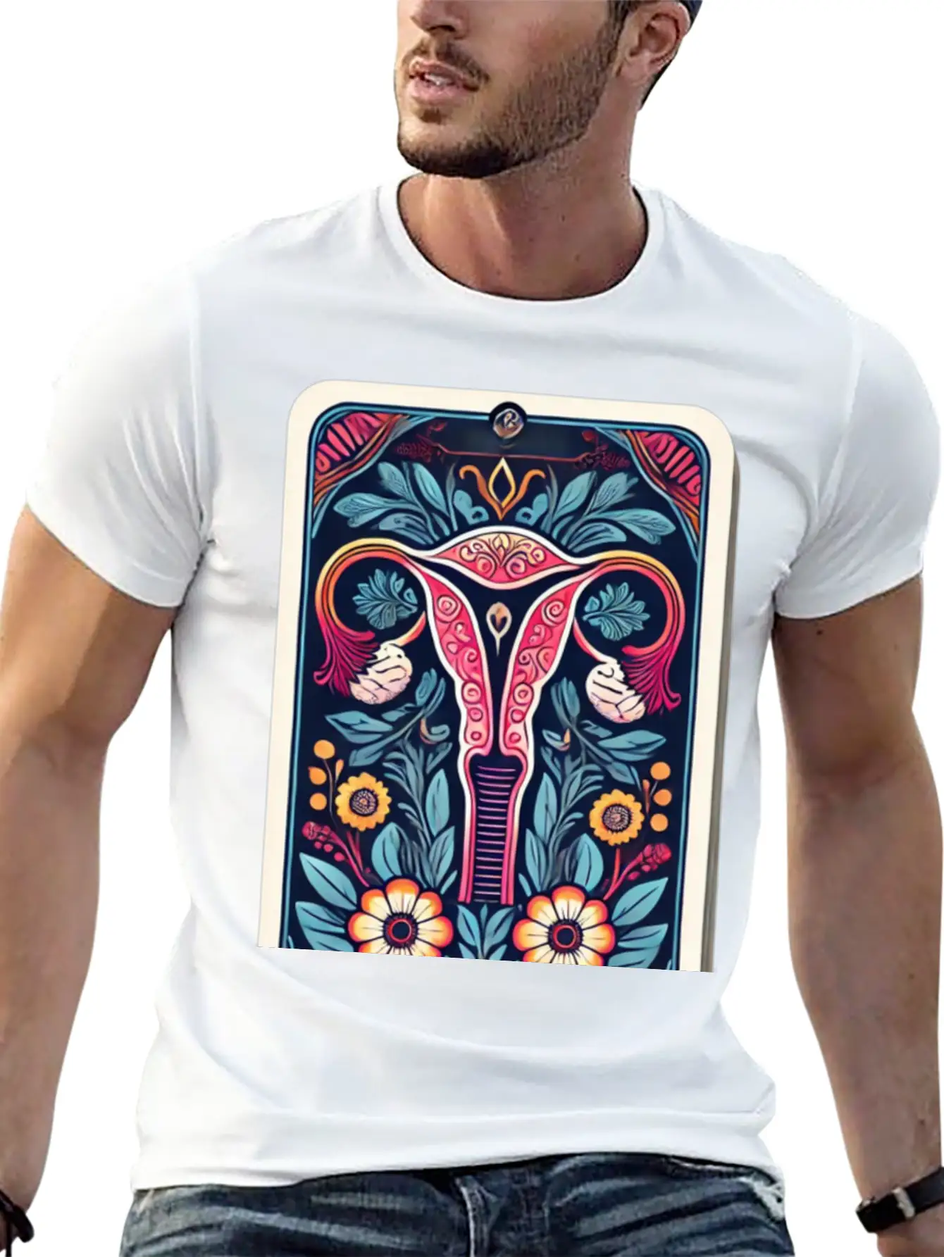 Feminism Tarot Card Feminist Symbols Classic Cotton Tee – Unisex Comfort For Any Season
