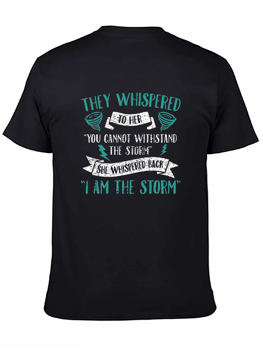Feminist: I Am The Storm Breathable Graphic T-Shirt – Perfect For Casual Days