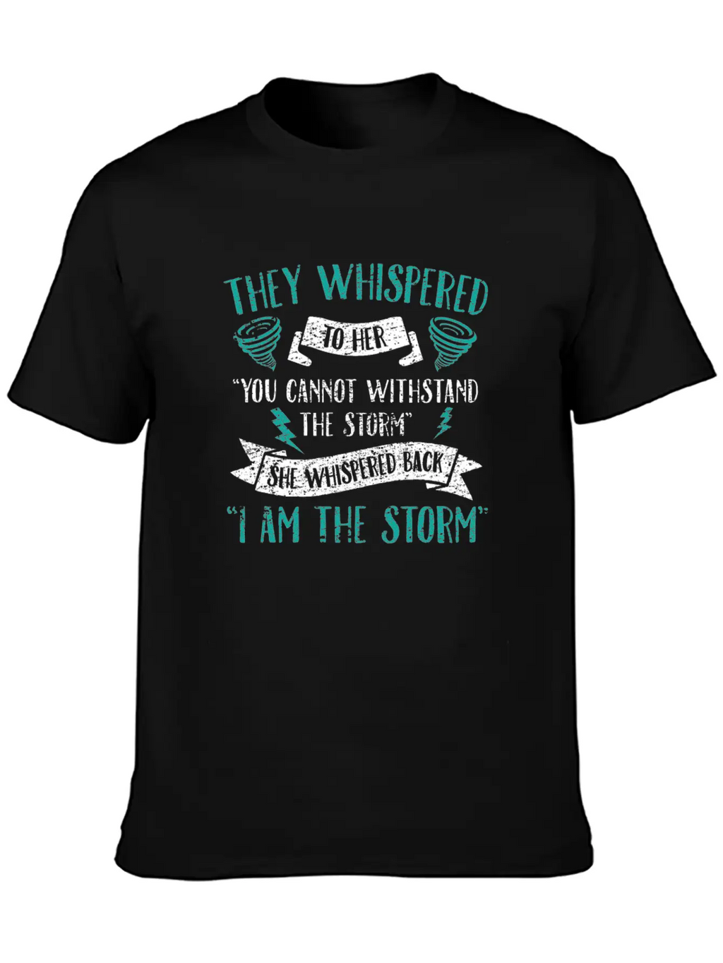 Feminist: I Am The Storm Breathable Graphic T-Shirt – Perfect For Casual Days