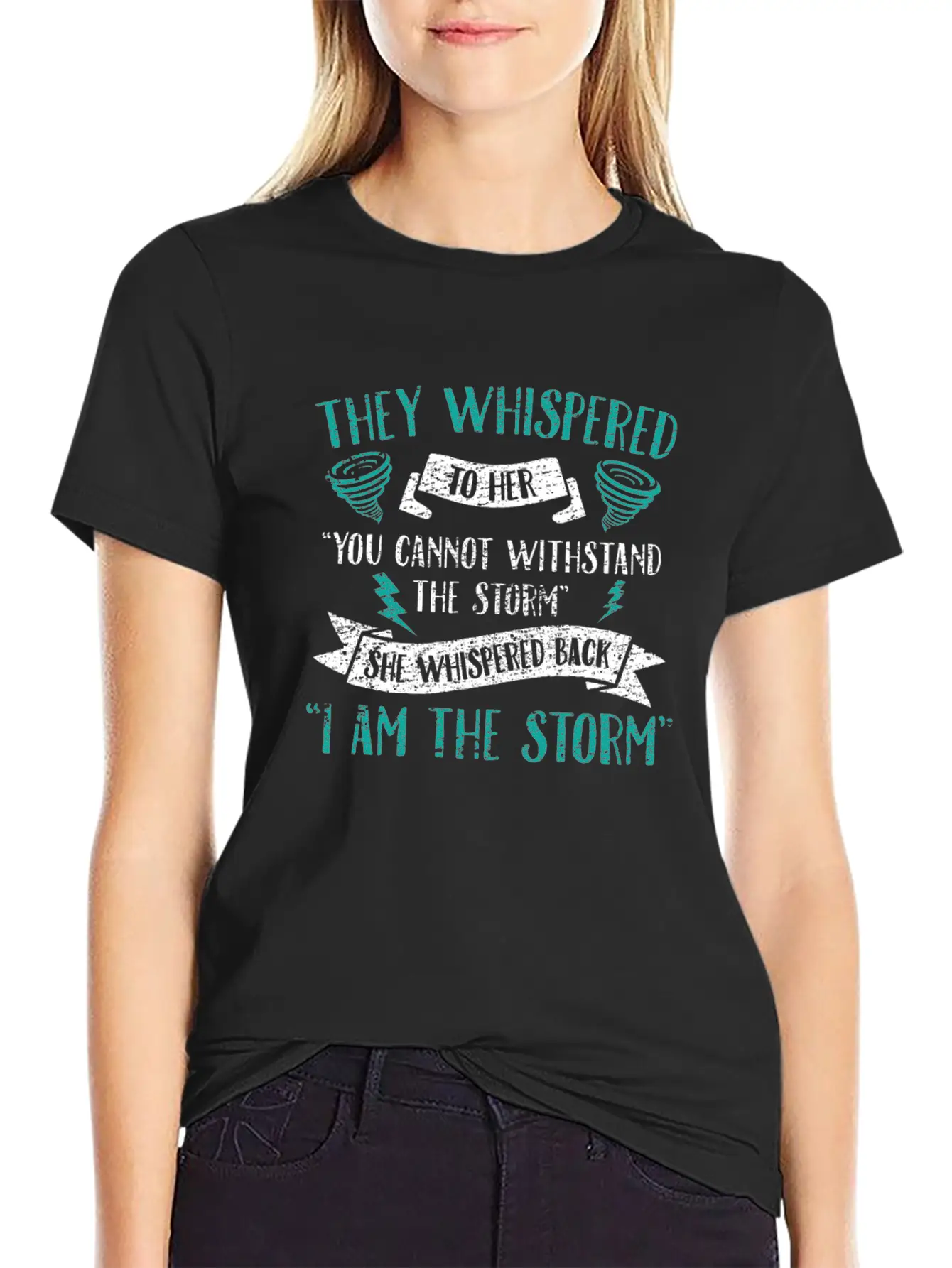 Feminist: I Am The Storm Breathable Graphic T-Shirt – Perfect For Casual Days