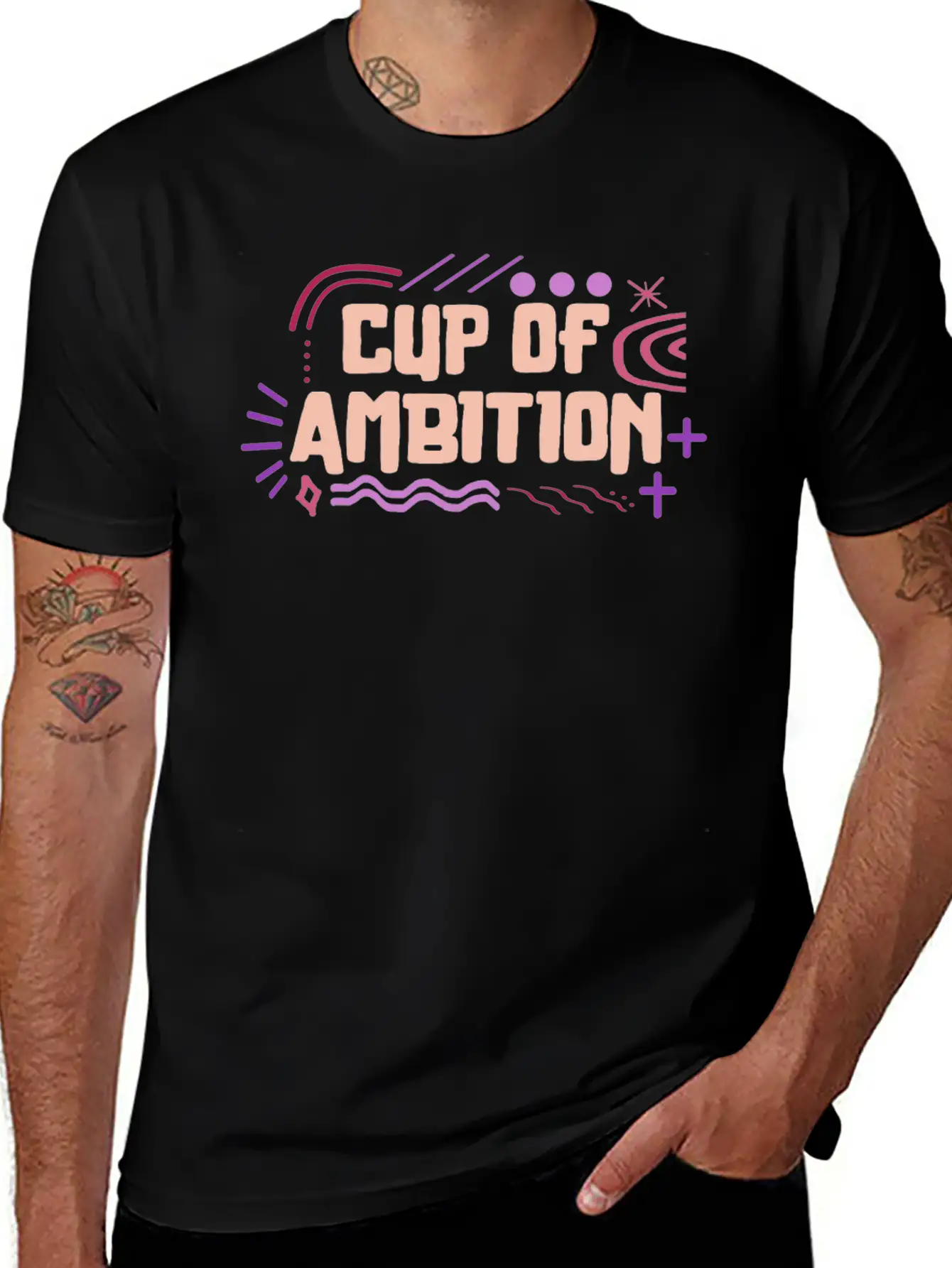 Feminist Mug, Cup Of Ambition Women Empowerment Classic Cotton Tee – Unisex Comfort For Any Season